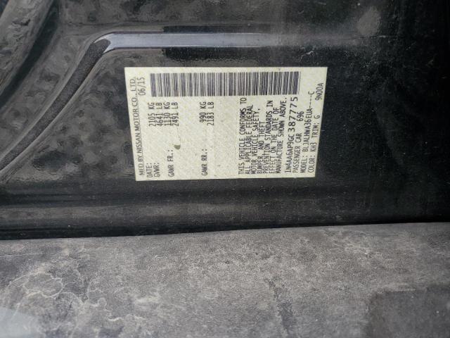 2016 NISSAN MAXIMA 3.5 - 1N4AA6AP9GC387775