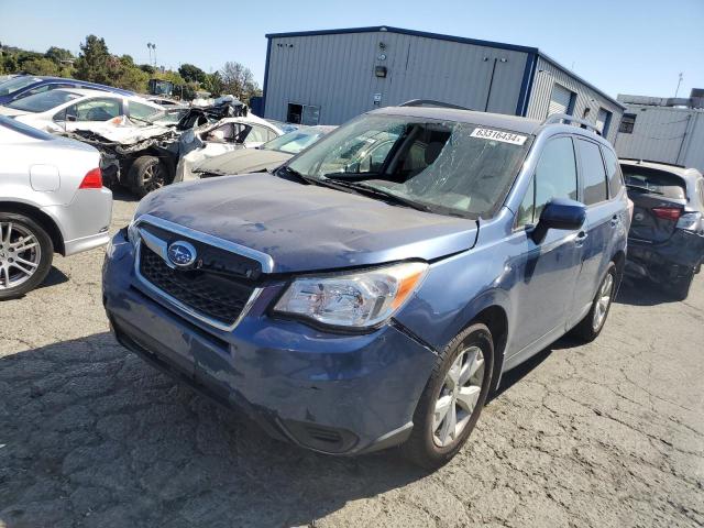 SUBARU FORESTER 2 2014 blue  gas JF2SJAEC1EH517901 photo #1