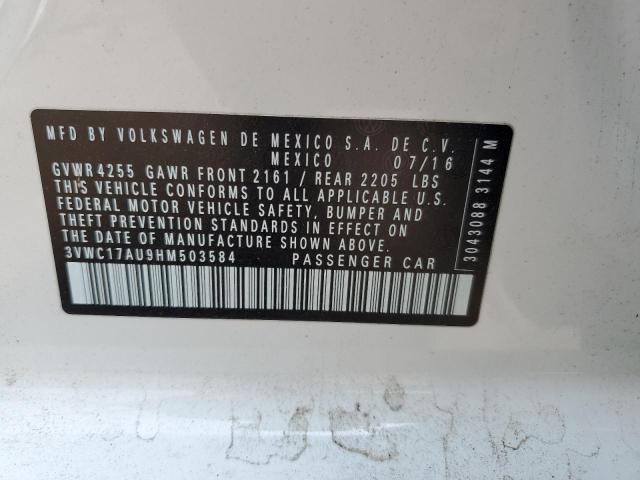 2017 VOLKSWAGEN GOLF SPORT - 3VWC17AU9HM503584