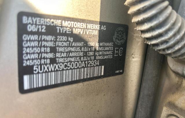 5UXWX9C50DA13934 2013 BMW X3 xDrive2