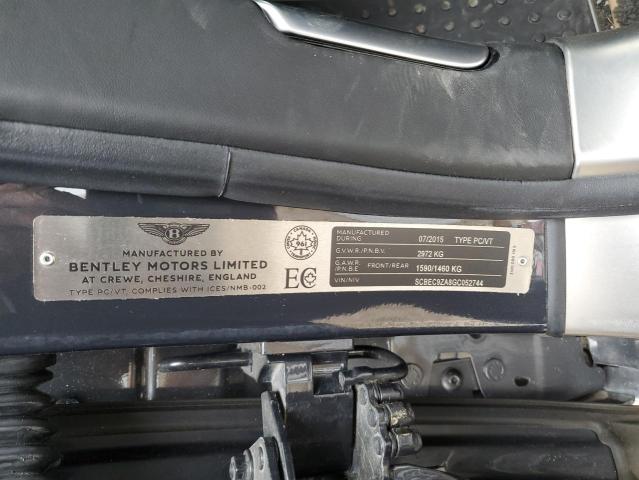 2016 BENTLEY FLYING SPU - SCBEC9ZA8GC052744