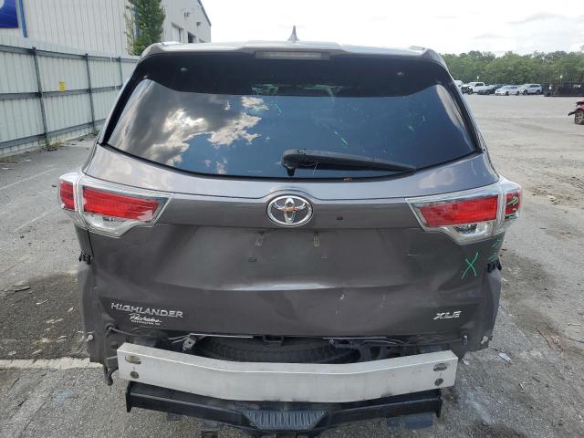 VIN 5TDKKRFH0FS060953 2015 Toyota Highlander, Xle no.6