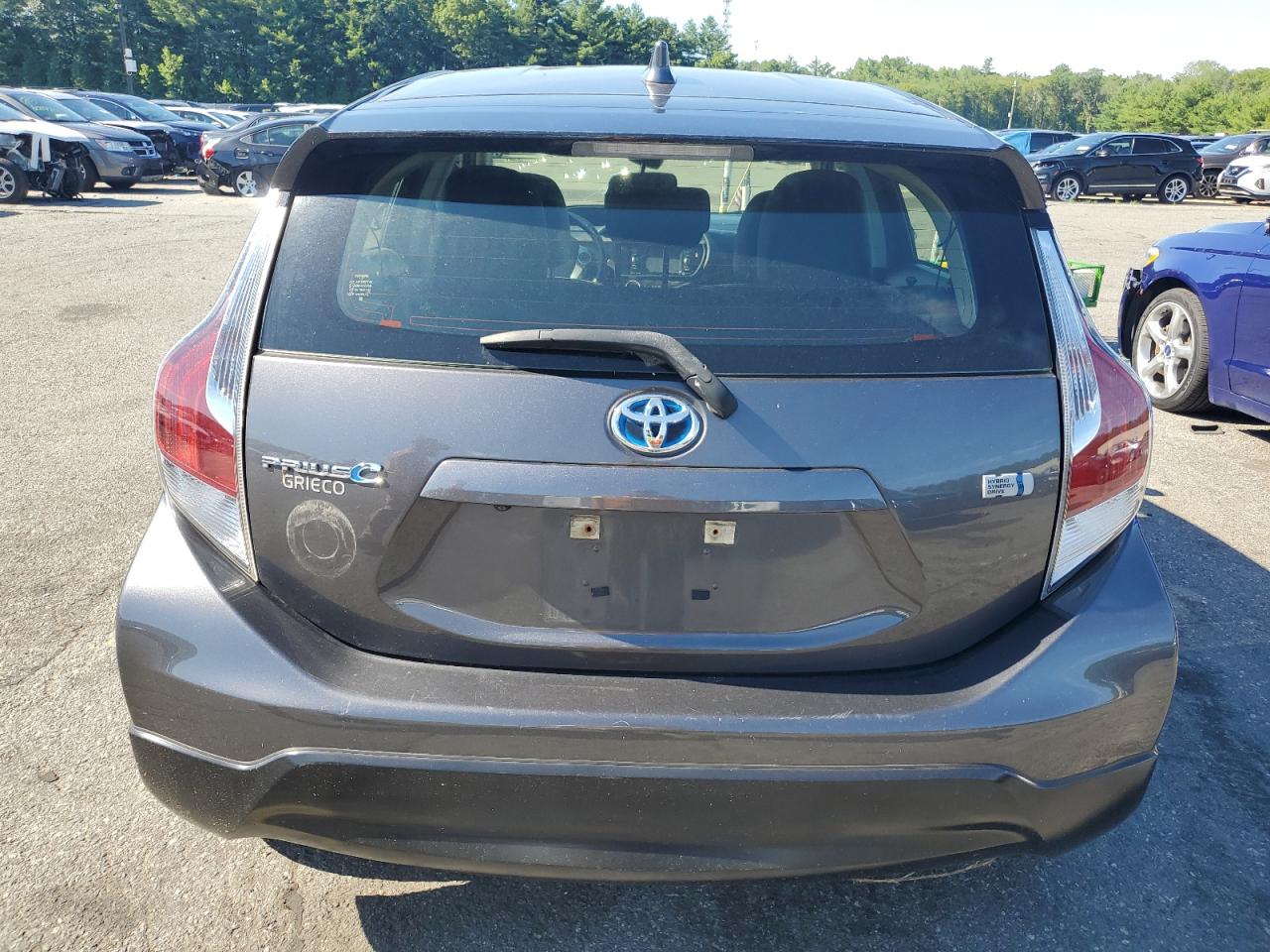 Lot #2942849740 2017 TOYOTA PRIUS C