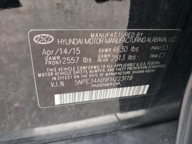 2015 HYUNDAI SONATA SPO - 5NPE34AB9FH223119