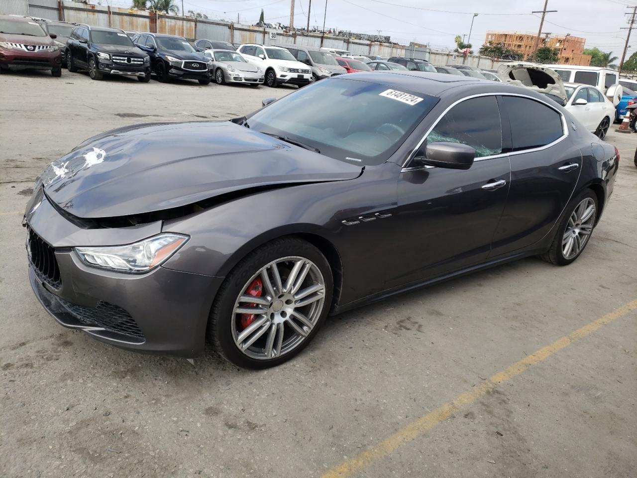 2016 Maserati Ghibli S vin: ZAM57RSA4G1187190