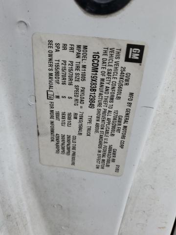 2003 Chevrolet Astro VIN: 1GCDM19X83B129849 Lot: 60817084