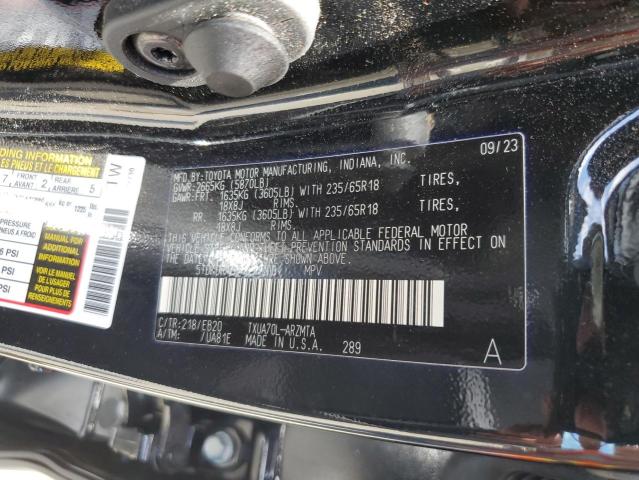 VIN 5TDKDRAH9PS517004 2023 Toyota Highlander, L no.13