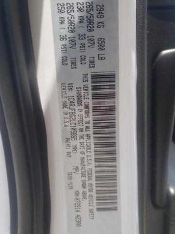 2020 JEEP GRAND CHER - 1C4RJFBG2LC105885