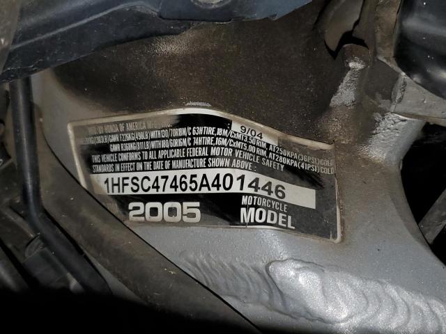 2005 HONDA GL1800 A 1HFSC47465A401446