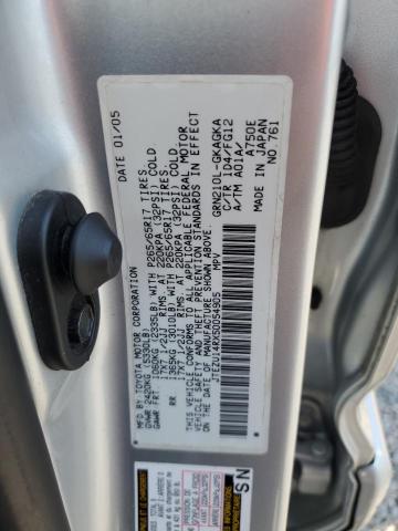 2005 Toyota 4Runner Sr5 VIN: JTEZU14RX50054905 Lot: 61512664