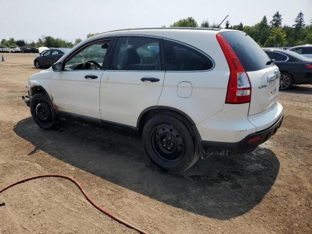 HONDA CR-V EX 2009 white  gas 5J6RE48509L800397 photo #3