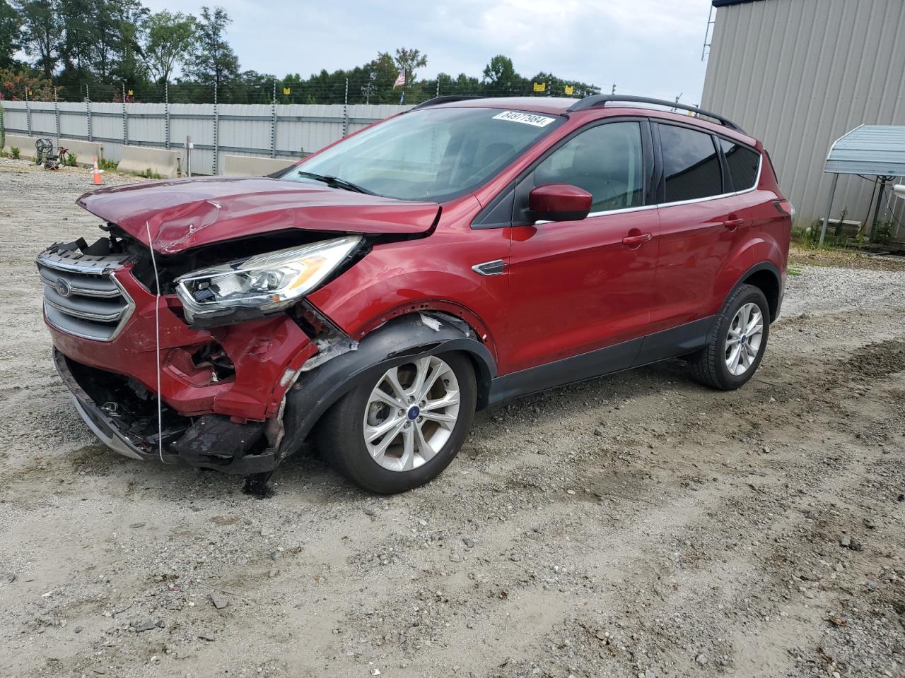 Lot #2748979282 2017 FORD ESCAPE SE