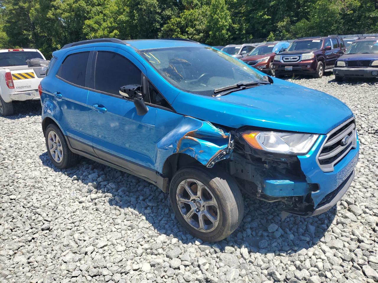 2018 Ford Ecosport Se vin: MAJ3P1TE5JC185898