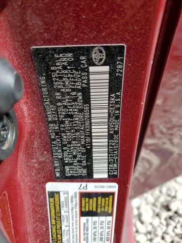 VIN 4T1BF1FKXHU766565 2017 Toyota Camry, LE no.12