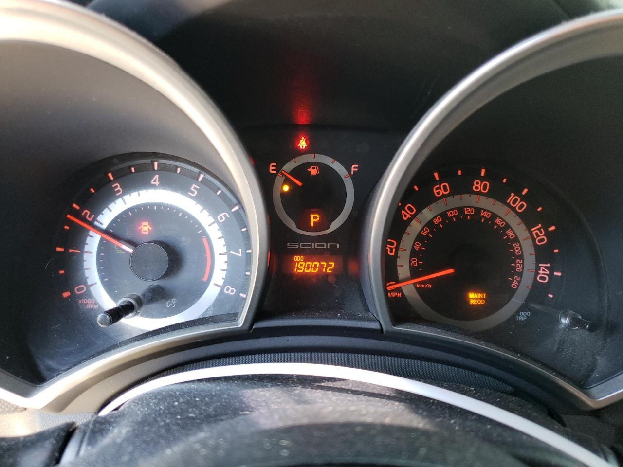 2012 Toyota Scion Tc vin: JTKJF5C70C3031141