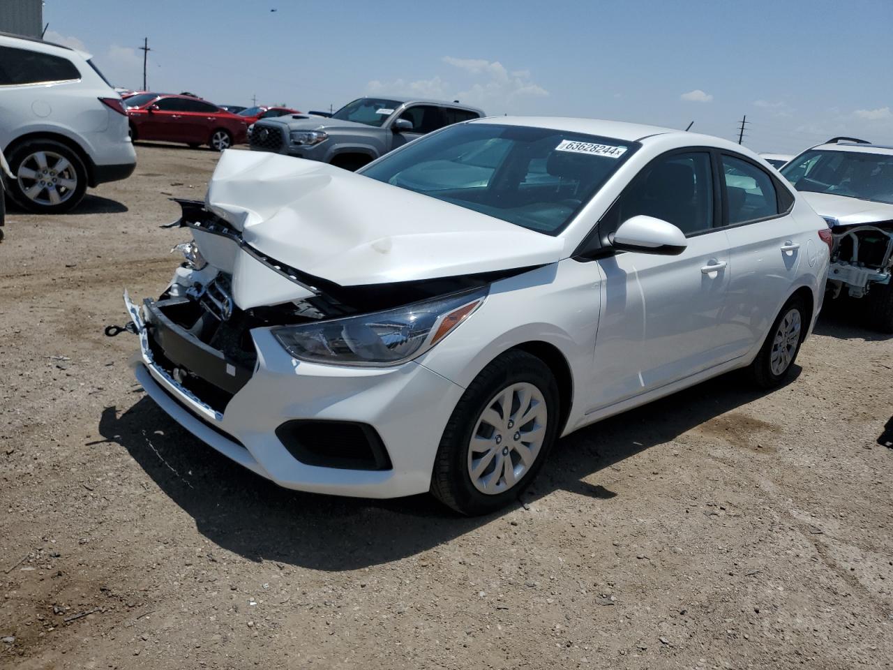 Lot #2909945037 2021 HYUNDAI ACCENT SE