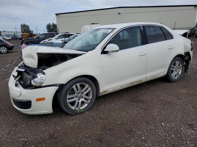 VOLKSWAGEN JETTA 2.5L 2007 white sedan 4d gas 3VWNF81K17M101393 photo #1