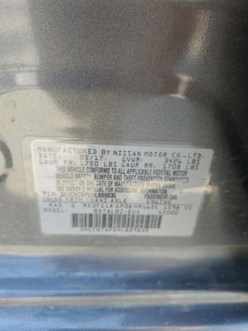 2017 NISSAN VERSA S - 3N1CN7AP5HL889835