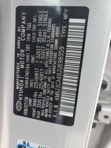 2018 HYUNDAI TUCSON SEL - KM8J3CA48JU698359