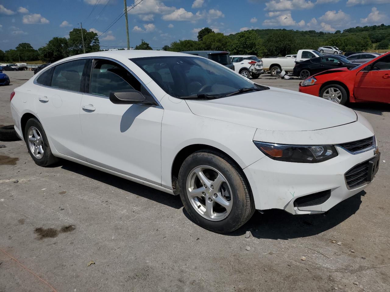 2018 Chevrolet Malibu Ls vin: 1G1ZB5ST5JF230193