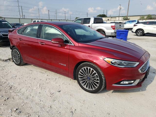 VIN 3FA6P0RU9JR230266 2018 Ford Fusion, Titanium/Pl... no.4