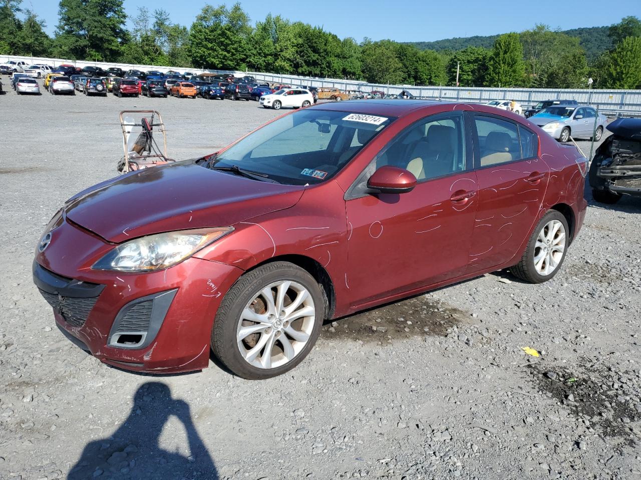 JM1BL1W63B1392227 2011 Mazda 3 S