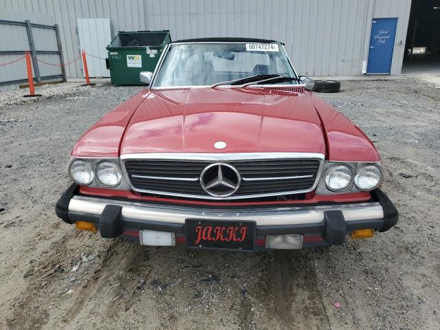 1987 Mercedes-Benz 560 Sl VIN: WDBBA48D0HA062197 Lot: 60747274