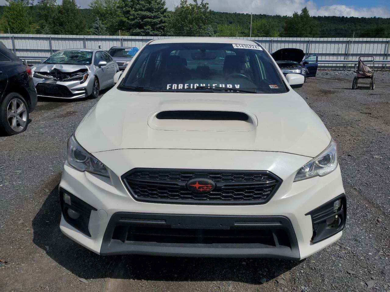 2018 Subaru Wrx vin: JF1VA1B61J9822951