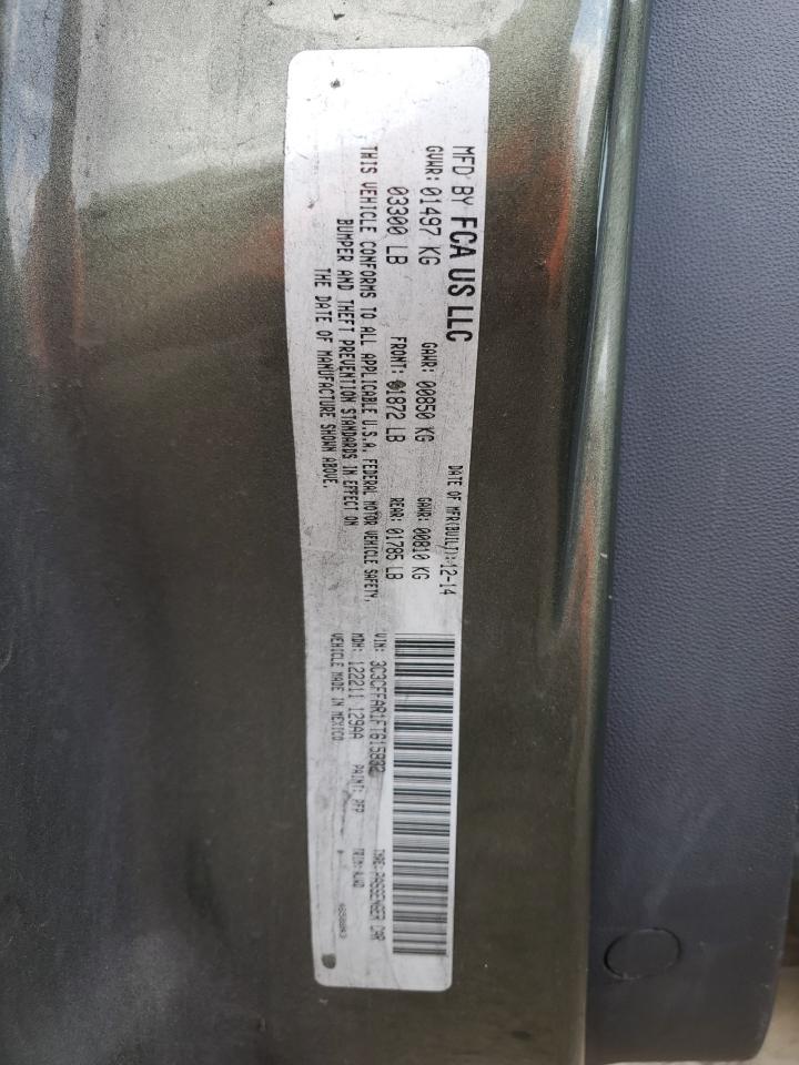 3C3CFFAR1FT615832 2015 Fiat 500 Pop