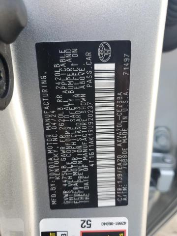 2024 TOYOTA CAMRY SE N - 4T1G11AK1RU920237