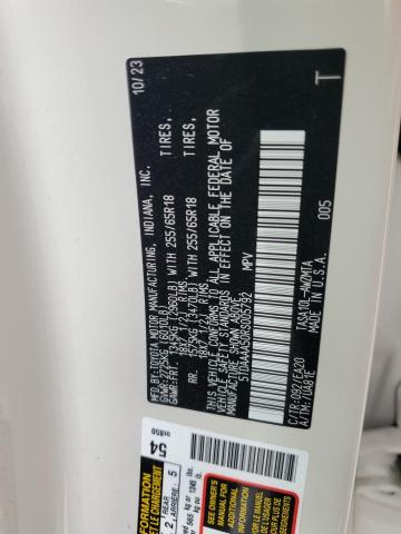 2024 TOYOTA GRAND HIGH - 5TDAAAA50RS005792
