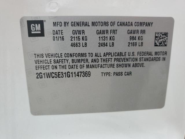 2016 CHEVROLET IMPALA LIM - 2G1WC5E31G1147369