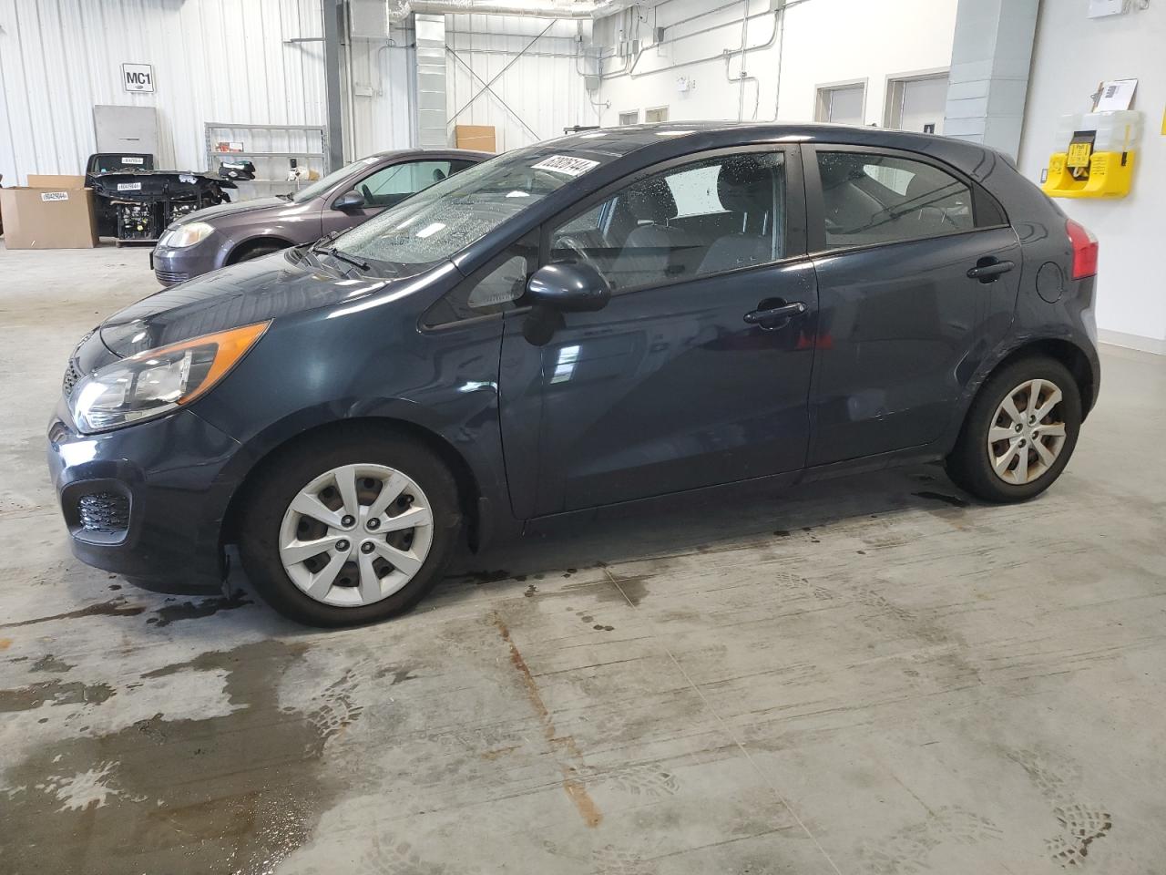 2014 Kia Rio Lx vin: KNADM5A38E6906071