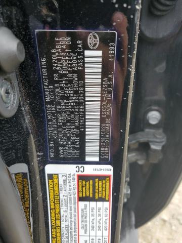 2020 TOYOTA AVALON TOU - 4T1HZ1FB6LU043810