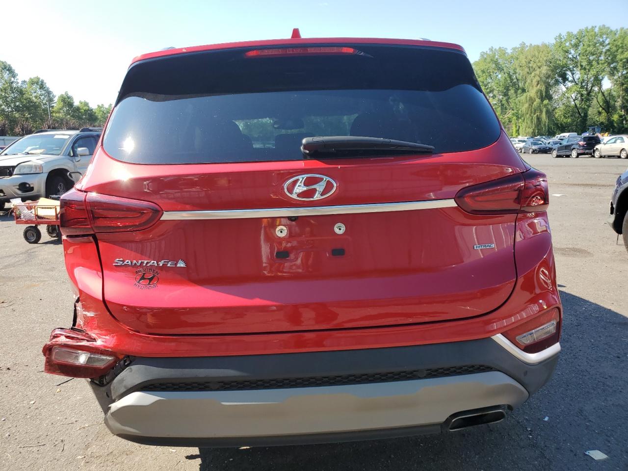 5NMS3CAD0LH253195 2020 Hyundai Santa Fe Sel