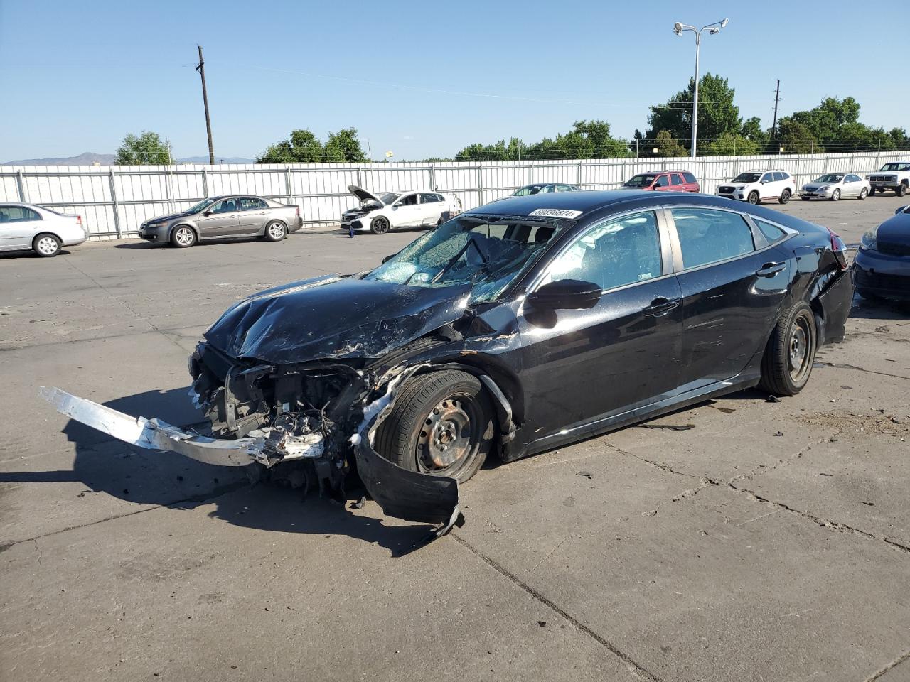 19XFC2F61KE018980 2019 Honda Civic Lx 19XFC2F61KE018980 2019 Honda Civic Lx