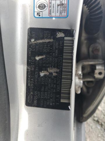 2005 Hyundai Tucson Gls VIN: KM8JN72D35U132521 Lot: 62599704