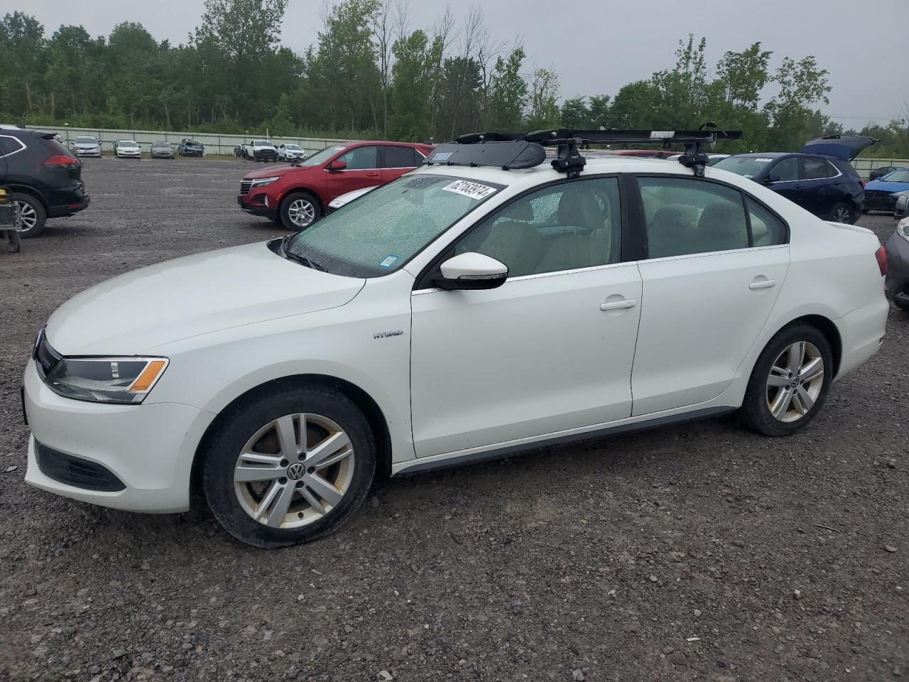 2014 Volkswagen Jetta Hybrid vin: 3VW637AJ6EM274242