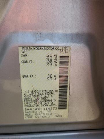 2015 NISSAN ALTIMA 2.5 - 1N4AL3APXFN314572