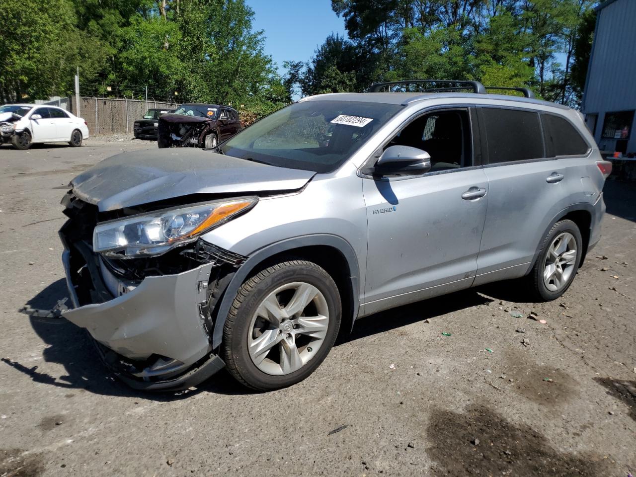 Lot #2928170775 2015 TOYOTA HIGHLANDER