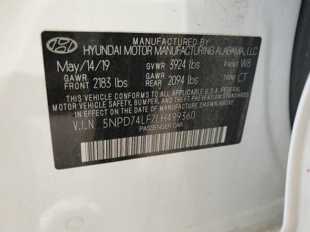 2020 HYUNDAI ELANTRA SE - 5NPD74LF7LH499360