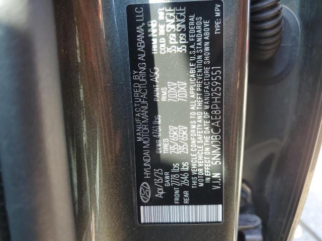 2023 HYUNDAI TUCSON SEL - 5NMJBCAE8PH259551