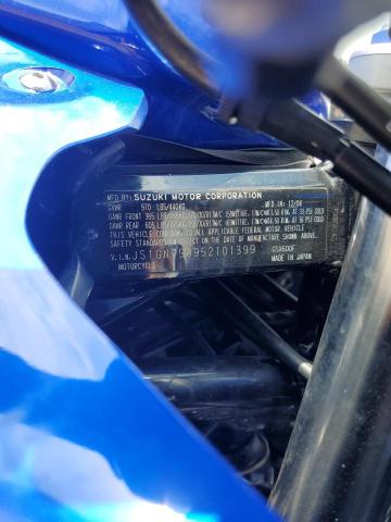 2005 SUZUKI GSX600 F JS1GN79A952101399