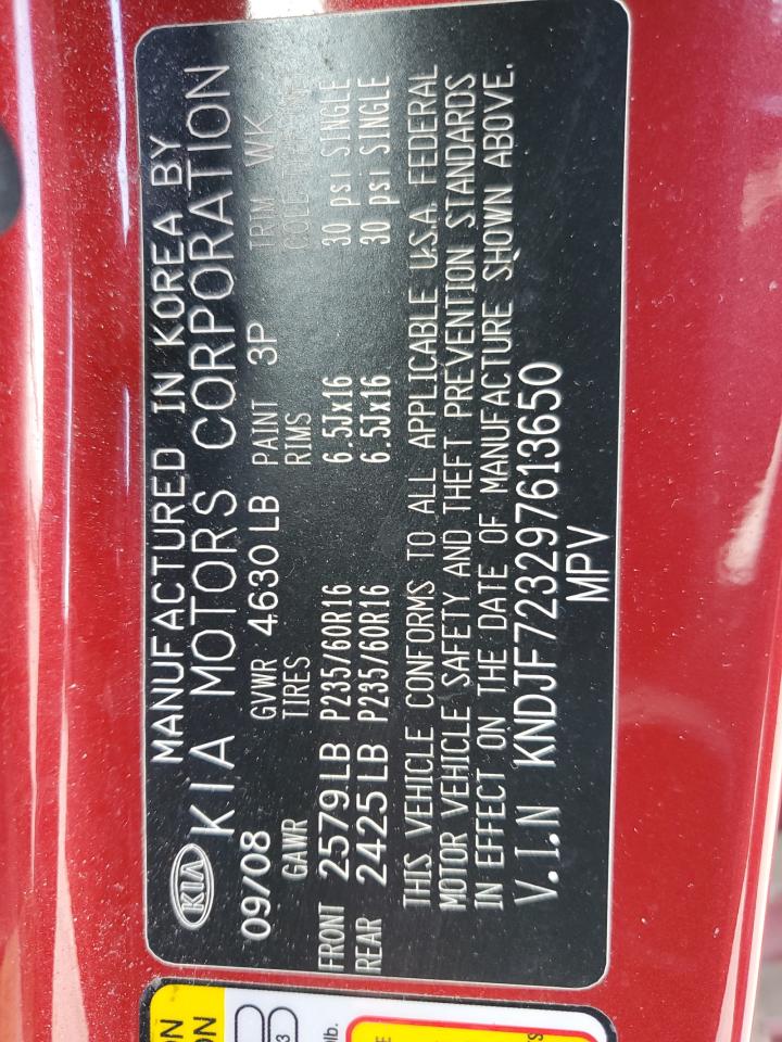 KNDJF723297613650 2009 Kia Sportage Lx