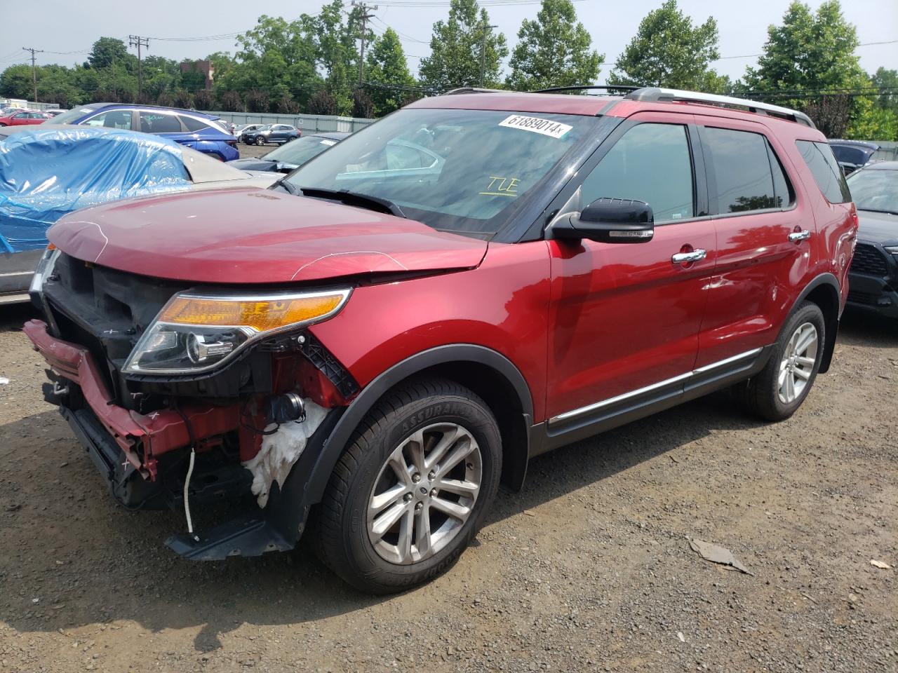 1FM5K8D85EGC43764 2014 Ford Explorer Xlt 1FM5K8D85EGC43764 2014 Ford Explorer Xlt