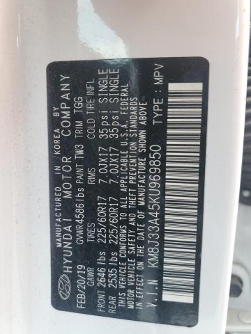 2019 HYUNDAI TUCSON LIM - KM8J33A45KU969850