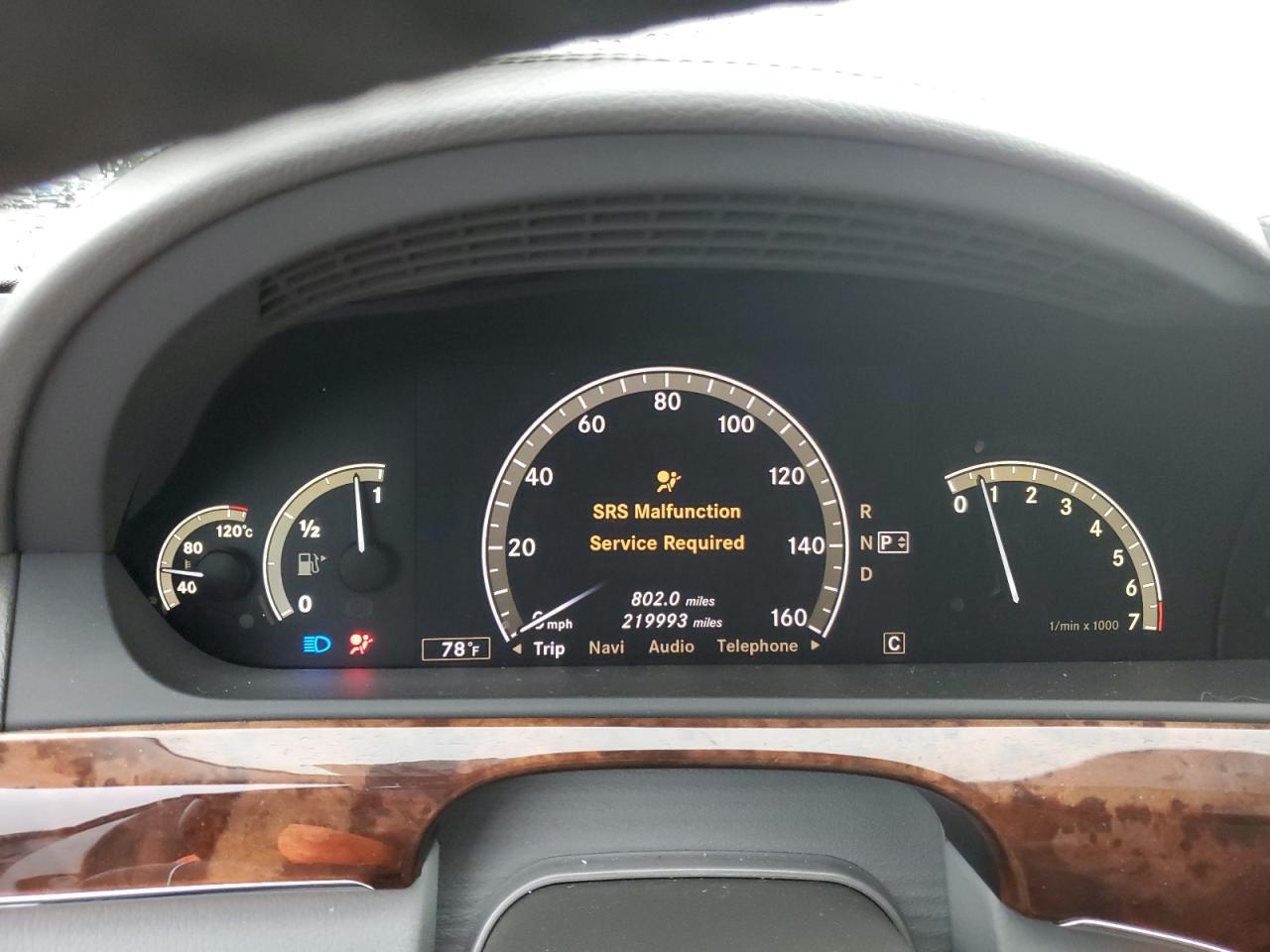 WDDNG71X88A231231 2008 Mercedes-Benz S 550