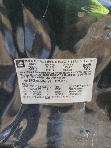 2016 Cadillac Srx Performance Collection VIN: 3GYFNCE30GS563191 Lot: 61680114