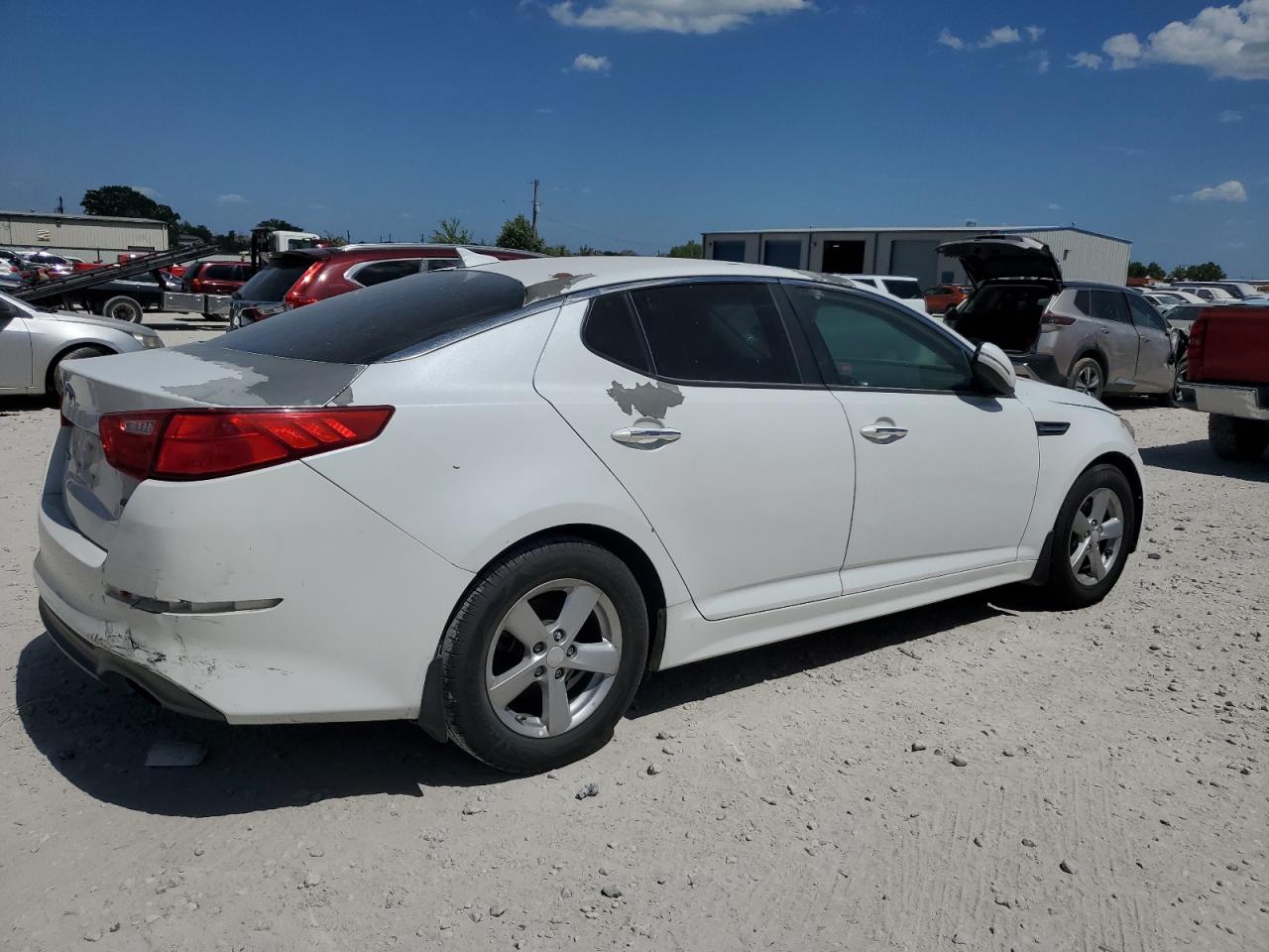 2014 Kia Optima Lx vin: 5XXGM4A76EG267378