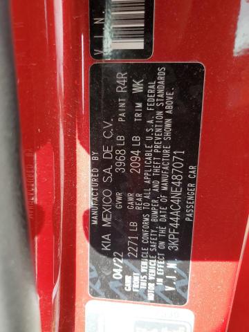 2022 KIA FORTE GT - 3KPF44AC4NE487071